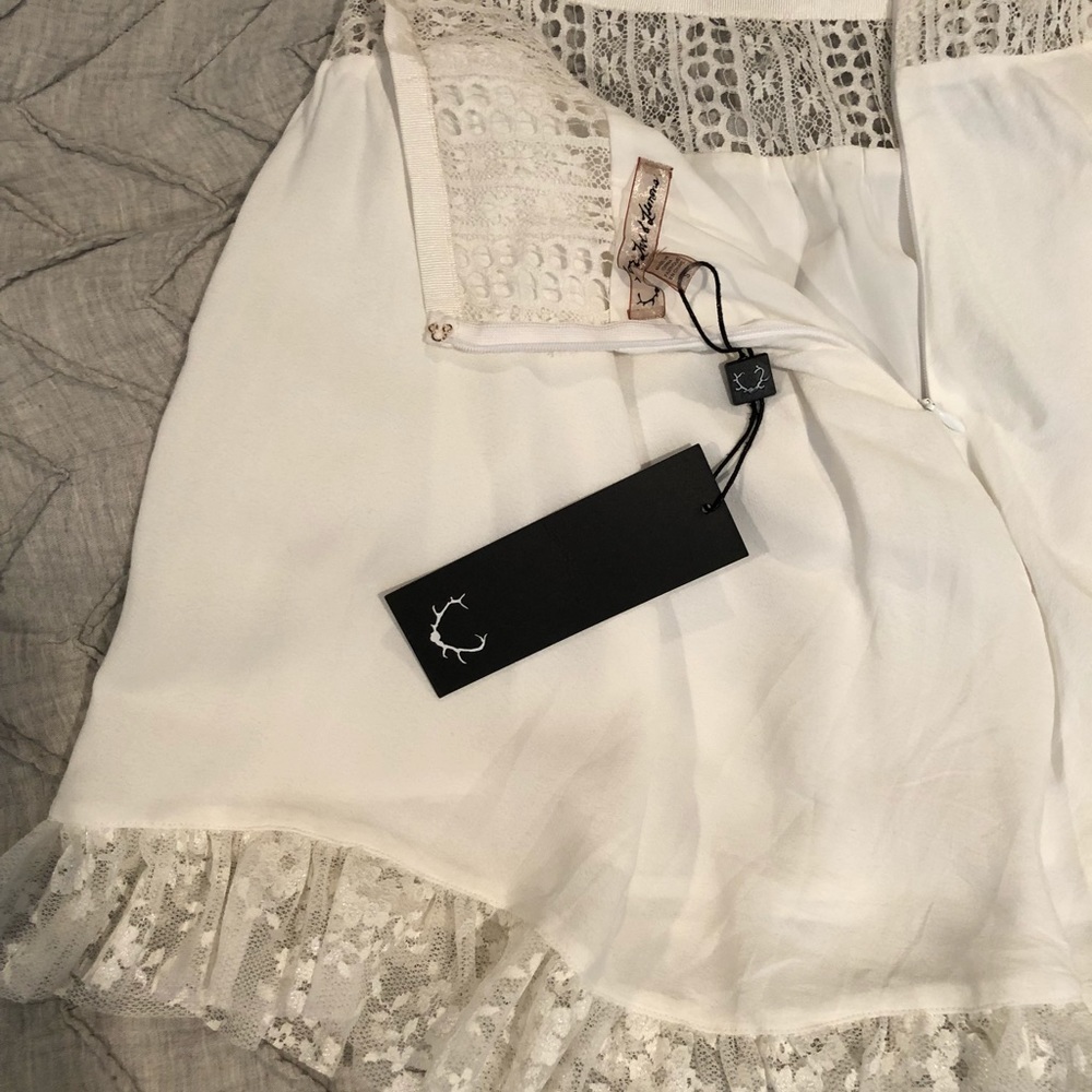 For Love and Lemons white skirt